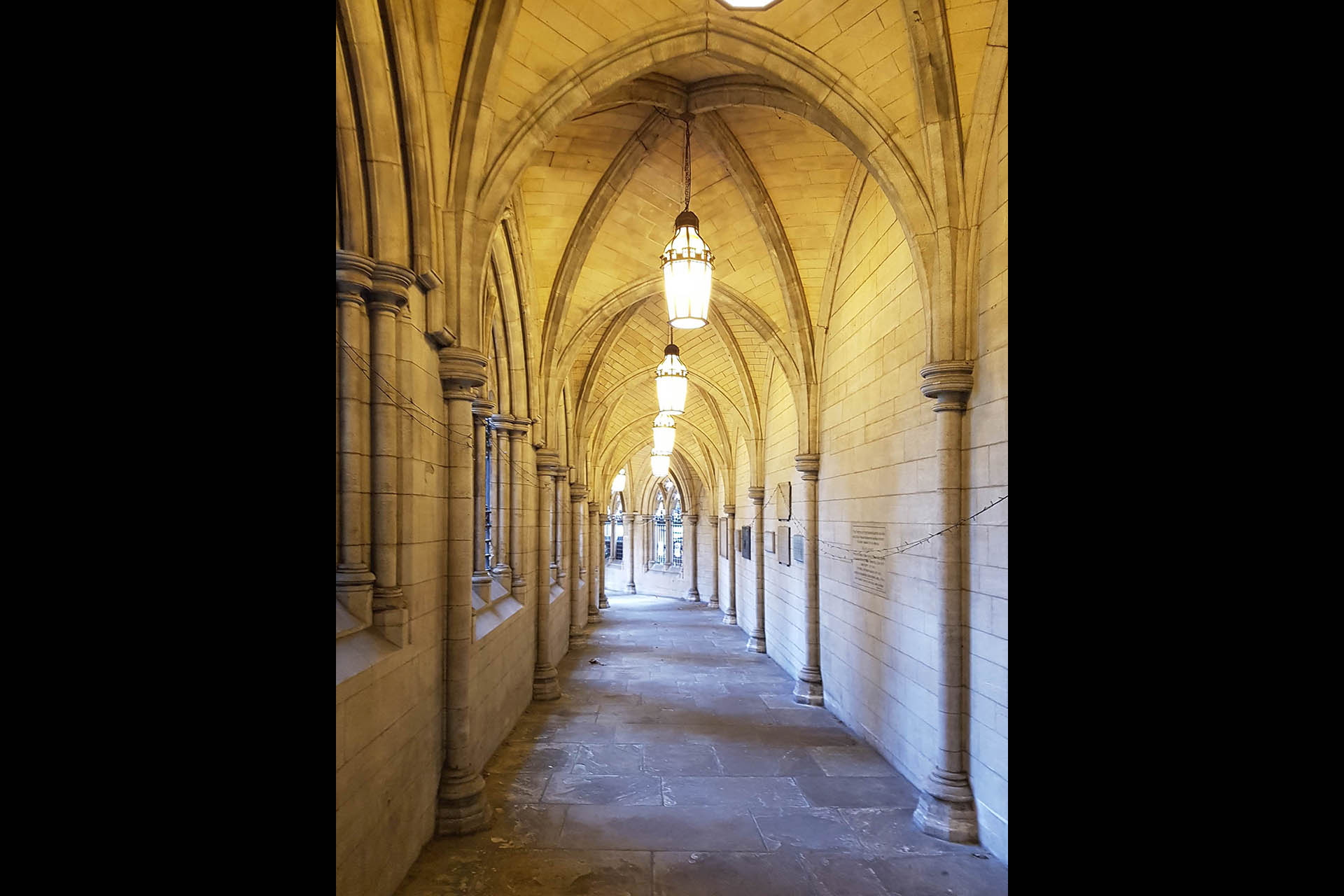 Cloister pendant lighting